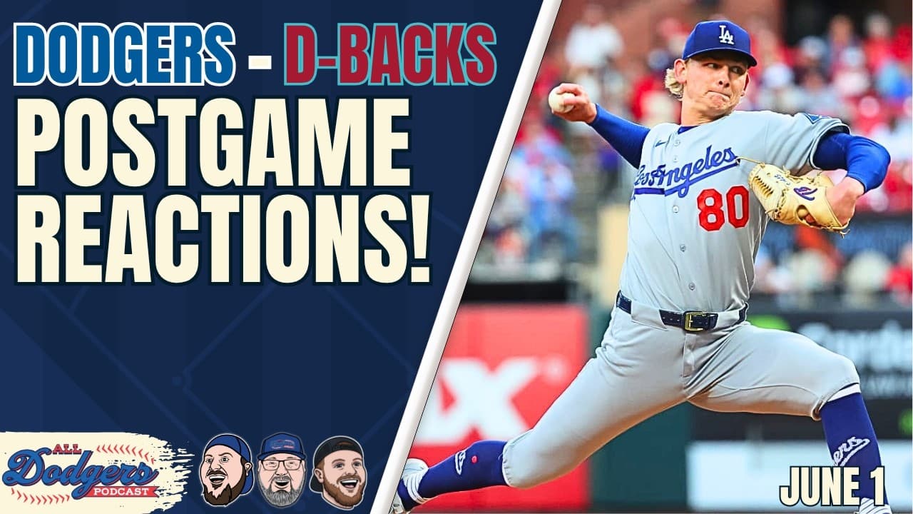 Sheehan Solid, Dodgers Bats Go COLD Against Diamondbacks