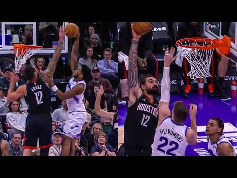 INSANE SEQUENCE! Steven Adams BLOCKS the Dunk Then POSTERIZES on the Other End 😱🔥
