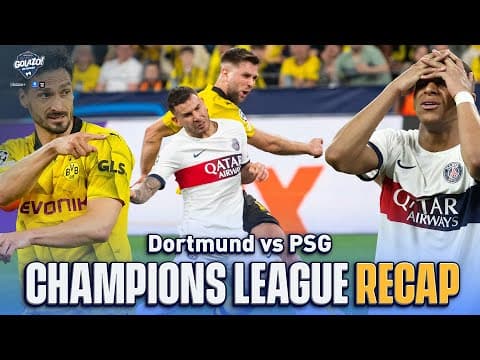 Lone Füllkrug Goal Gives Dortmund Win Over PSG In UCL Semi-Final Leg 1 | CBS Sports Golazo