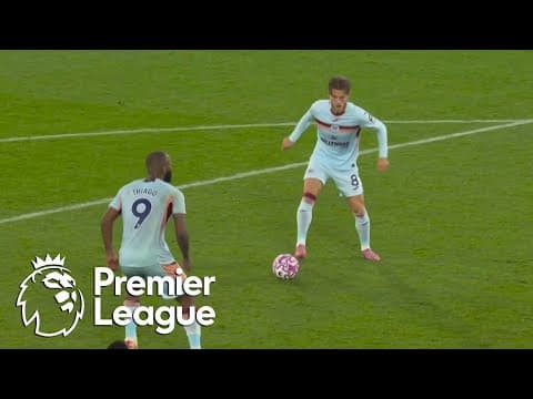Mathias Jensen doubles Brentford's lead late against West Ham | Premier League | NBC Sports