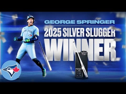 SILVER SLUGGER SPRING: George Springer Wins Third Career Silver Slugger Award!