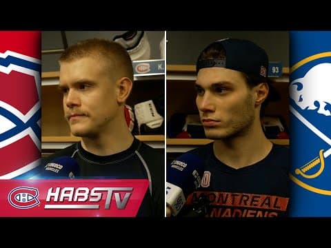 MTL@BUF: Pregame media ops | FULL PRESS CONFERENCES