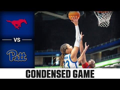 SMU vs. Pitt Condensed Game | 2025-26 ACC Women's Basketball