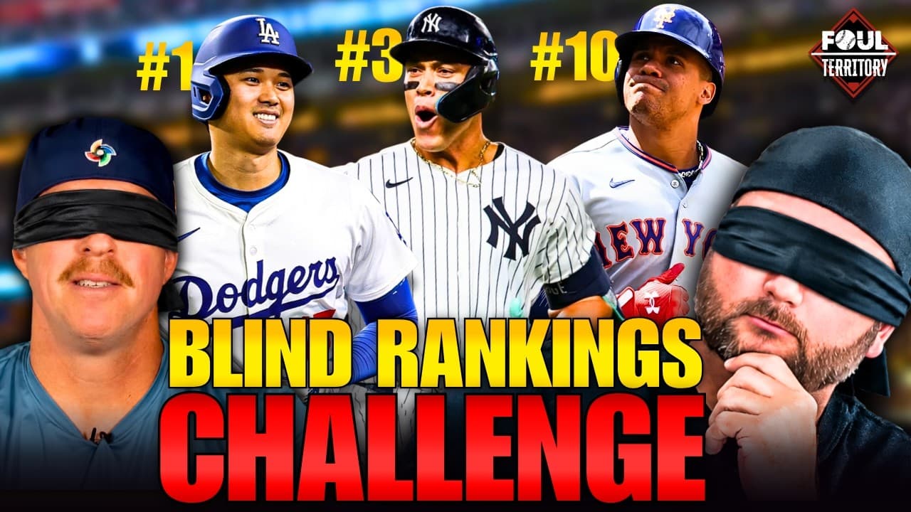 Former MLB Players Rank Baseball's Best Players... Blind