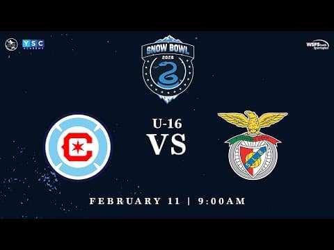 Snow Bowl 2026 | U16 Chicago Fire vs. S.L. Benfica