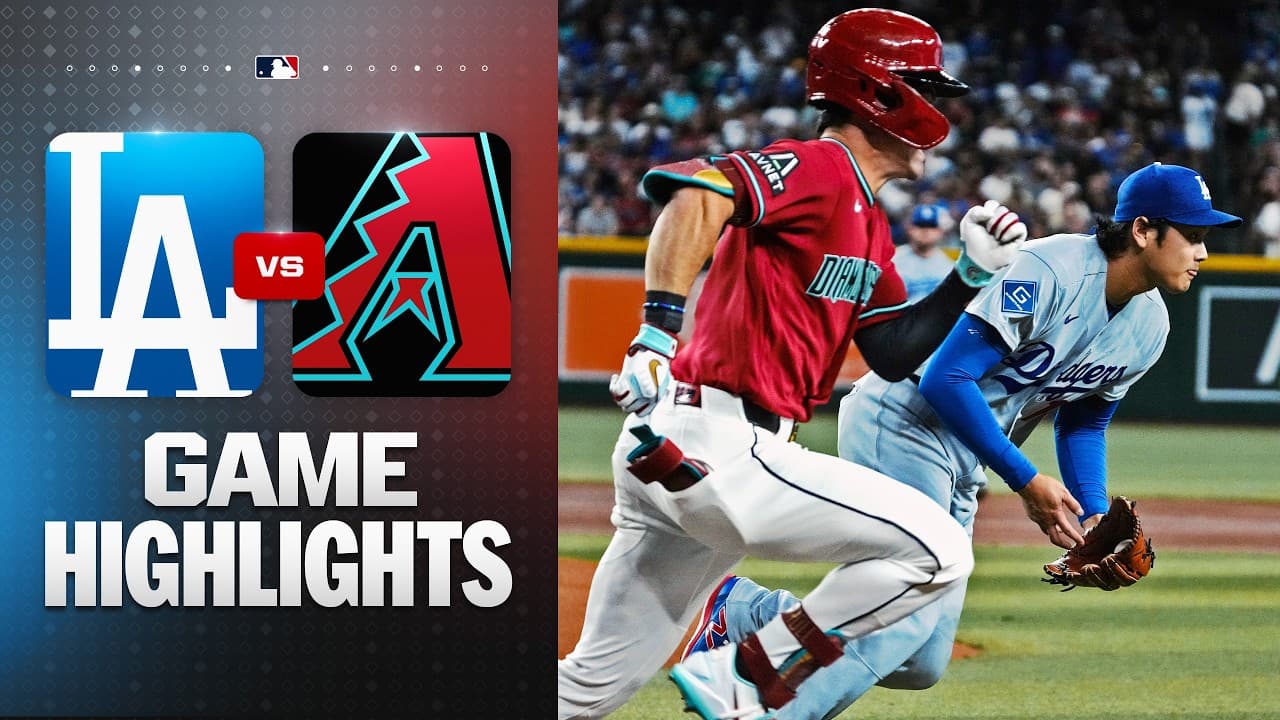 Dodgers vs. D-backs Game Highlights (6/3/26) | MLB Highlights