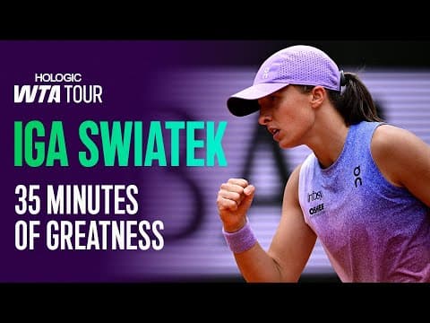 Iga Swiatek's Best Points, Longest Rallies, and Most Exceptional Winners from 2025 🤯