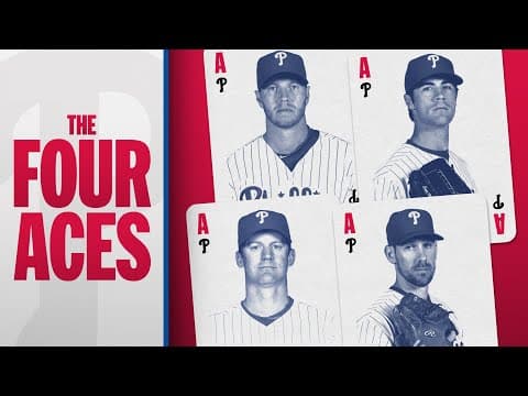 FOUR ACES: 2011 Phillies Rotation Highlights (Roy Halladay, Cliff Lee, Cole Hamels, Roy Oswalt)