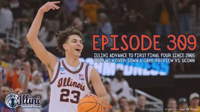 Illini Basketball Podcast Live: Episode 309 (Elite 8 Win Over Iowa & FINAL FOUR Preview vs. UConn)