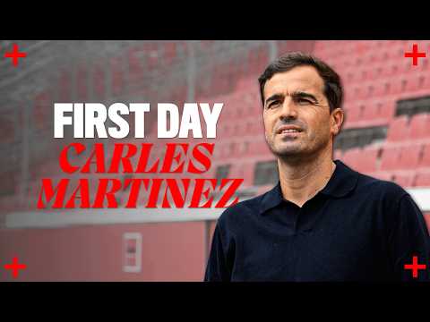 Behind the Scenes with Carles Martinez! First day as the new manager in Leverkusen