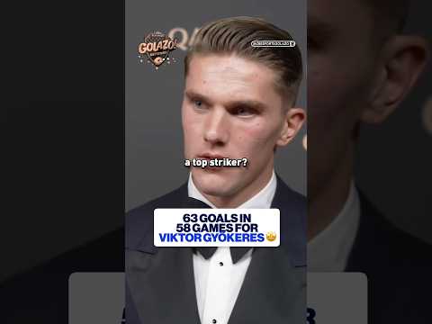 Viktor Gyökeres is your 2025 Gerd Müller Award winner 🏆