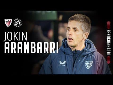 🎙️ Jokin Aranbarri I post Mérida AD 2-3 Bilbao Athletic l Primera Federación 2025-26 – J17