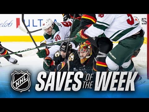 How Did He Even Stop THAT?! Unreal NHL Saves in Week 9 | Goalies Go Wild