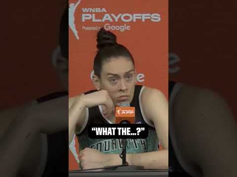 Breanna Stewart couldn't believe this question 😅