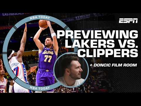 🎥 Luka Doncic FILM REVIEW of coveted step-back + Battle for L.A. Clippers-Lakers preview | NBA Today