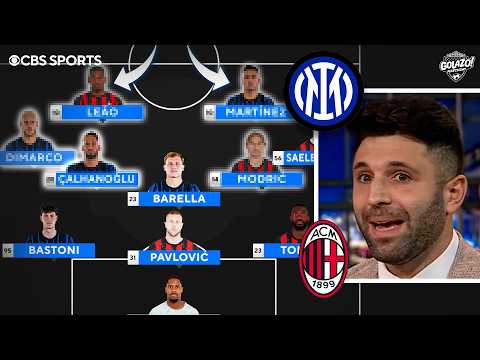 Inter vs. AC Milan LAST LOOKS & Combined Starting XI! | SUNDAY SUGO MATCH PREVIEW | Golazo Matchday