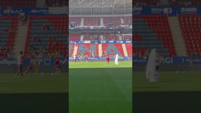 Entrenamiento a puerta abierta en El Sadar previo al #GetafeOsasuna
