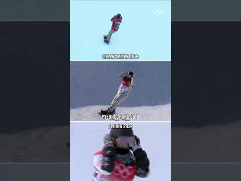 She's so GOLDEN! 🥇🥇🥇 #Olympics #MilanoCortina2026 #Snowboarding