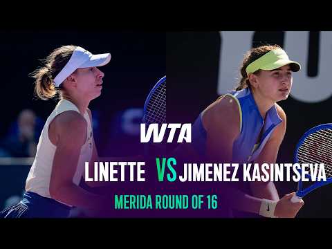 Magda Linette vs. Victoria Jimenez Kasintseva | 2026 Merida Round of 16 | WTA Match Highlights