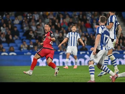 Real Sociedad vs  Rayo Vallecano  Game Highlights