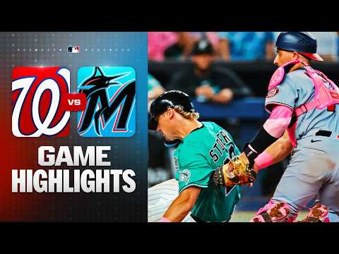 Nationals vs. Marlins Game Highlights (5/10/26) | MLB Highlights