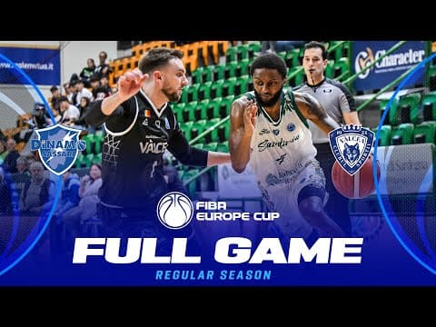 LIVE -  Dinamo BDS Sassari v CS Valcea 1924 | FIBA Europe Cup 2025-26 | Regular Season