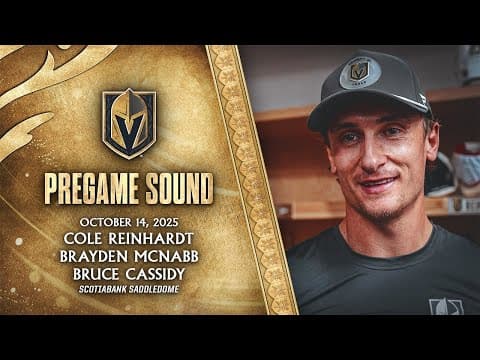 🎥 PREGAME SOUND: Reinhardt, McNabb & Cassidy