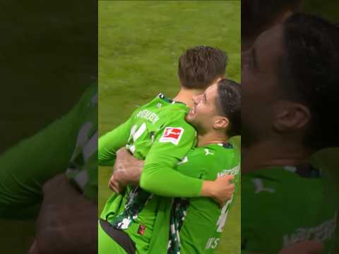 Das erste Bundesliga-Tor für Oscar Fraulo! Glückwunsch, Oscar! 💚 #diefohlen
