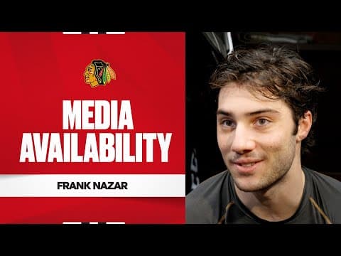 "A laughing face around the locker room." | Frank Nazar Practice 12.15.25