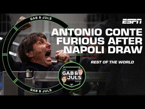 ‘FURIOUS’ Antonio Conte on penalty decision! 😡 Salah vs. Mane in AFCON semifinal!? 🤯 | ESPN FC