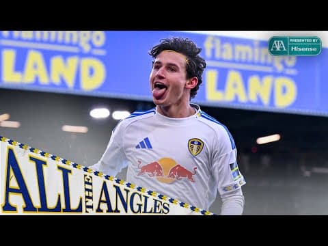 Aaronson goal vs Manchester United = LIMBS | All The Angles