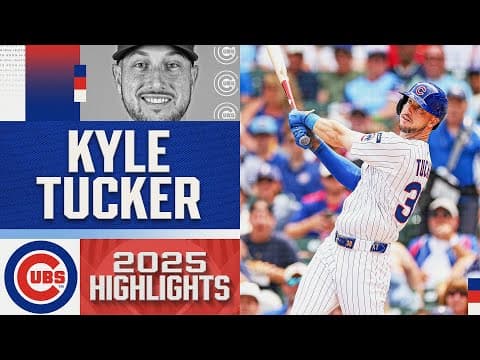 King Tuck! 👑 Kyle Tucker's best moments with the Cubs in 2025! 🐻