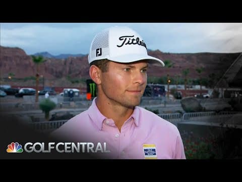 Michael Brennan 'passes the eye test' atop Bank of Utah leaderboard | Golf Central | Golf Channel