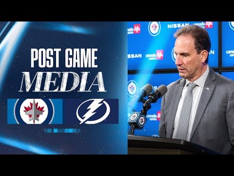 LIVE: Postgame vs. Lightning | January 29, 2026