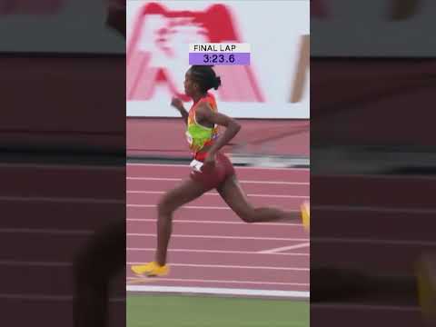 Faith Kipyegon making it look easy 😤