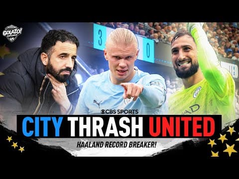 City DOMINATES Manchester Derby | Haaland makes history, Amorim's United Embarrassed | Matchday
