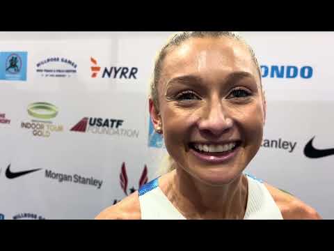 Jessica Hull happy to bounce back with runner up in Wanamaker Mile, reveals concerns over recent 3K