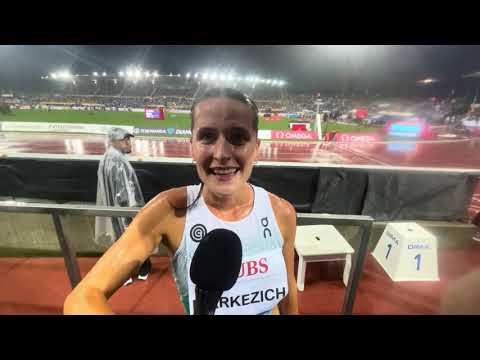 Olivia Markezich After Third Place Finish In Rainy Lausanne Diamond League Steeplechase In 9:20.73