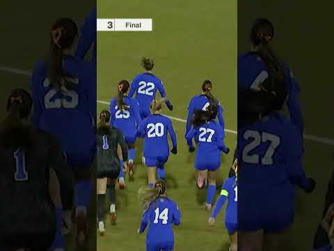 Every 2025 Women's College Cup team's clinching moment 🎟️ #shorts