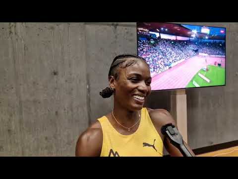Julien Alfred After Running 10.76 For 100m Title At Zurich Diamond League Final 