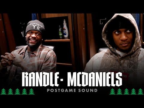 "It's All About Trusting Your Teammates." | Julius Randle & Jaden Mcdaniels Postgame Sound | 1.8.26