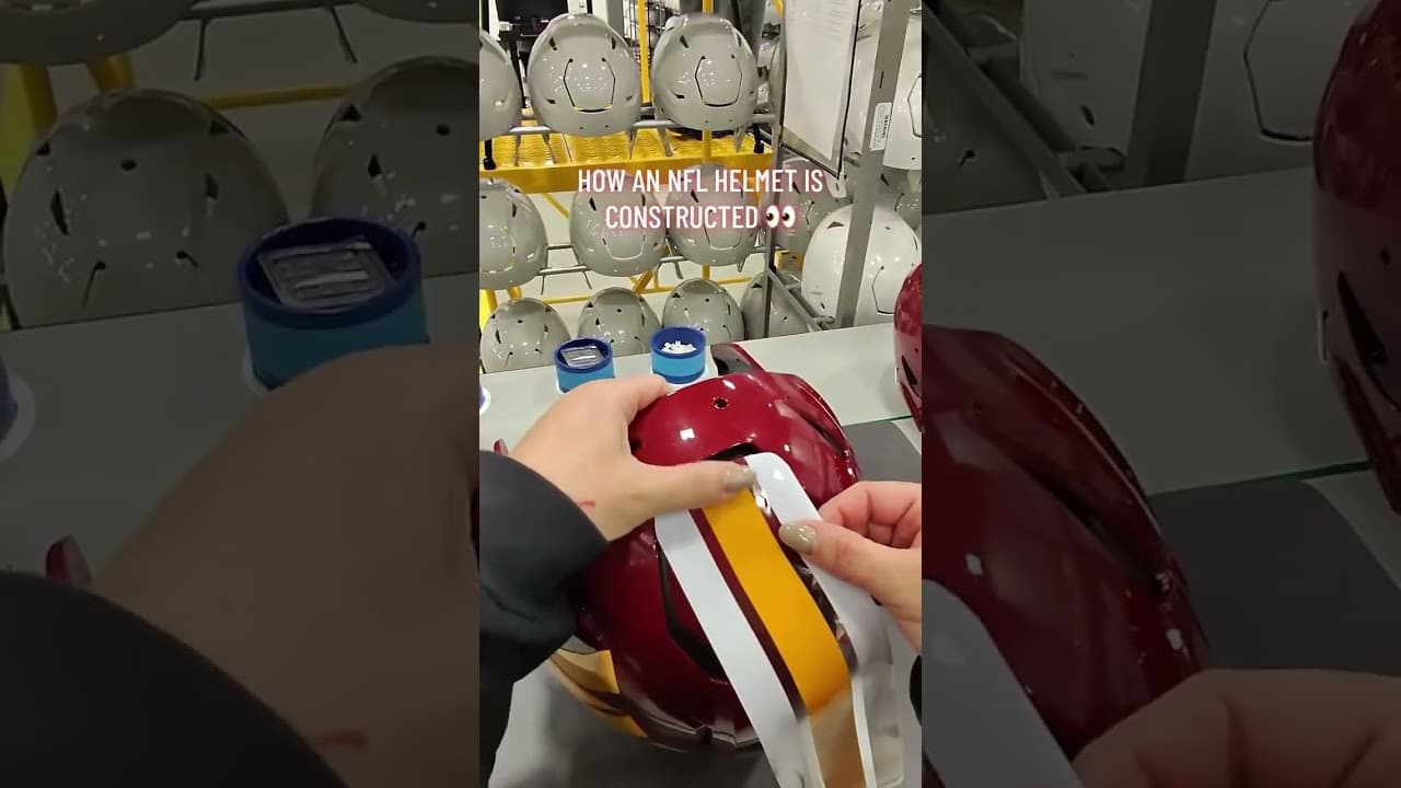 This looks like it takes a while 🏈 (via @Washington Commanders/X)