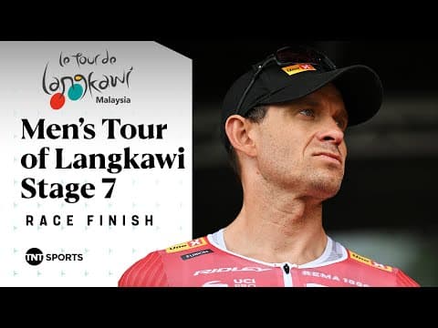 DRAMA FILLED RACE! 👀 | 2025 Men's Tour of Langkawi Stage 7 Final KM’s | TNT Sports Cycling
