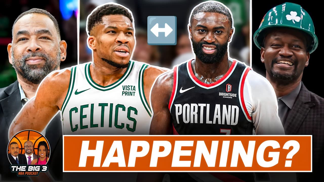 Heat are Giannis FAVORITES Not the Celtics | BIG 3 NBA Podcast