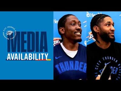 Practice Media Availability | Jalen Williams and Isaiah Joe | NBA Playoffs | April 14, 2026