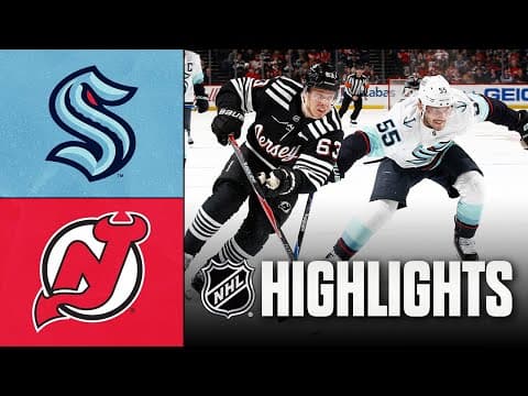 Kraken vs. Devils | NHL Highlights | January 14, 2026
