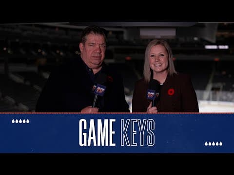 GAME KEYS | Pre-Game vs COL 11.08.25