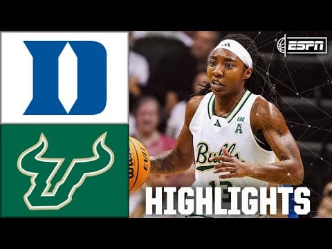 Duke Blue Devils vs. South Florida Bulls | Full Game Highlights | ESPN College Basketball