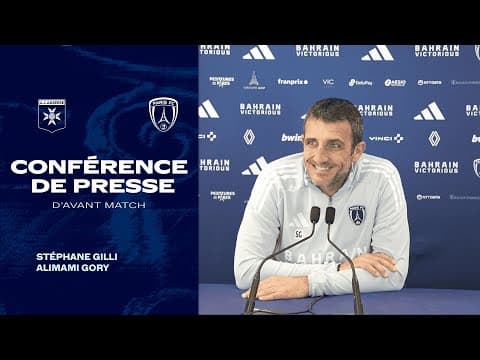 Conférence de presse avant Auxerre