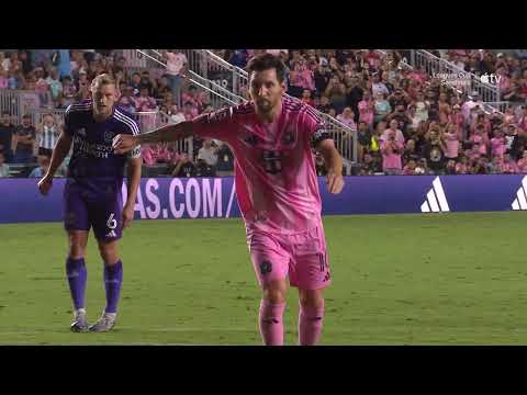 Messi CLUTCH PENTALTY vs. Orlando City in Leagues Cup Semifinal!